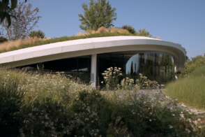Château Haut-Bailly's modern wine cellar