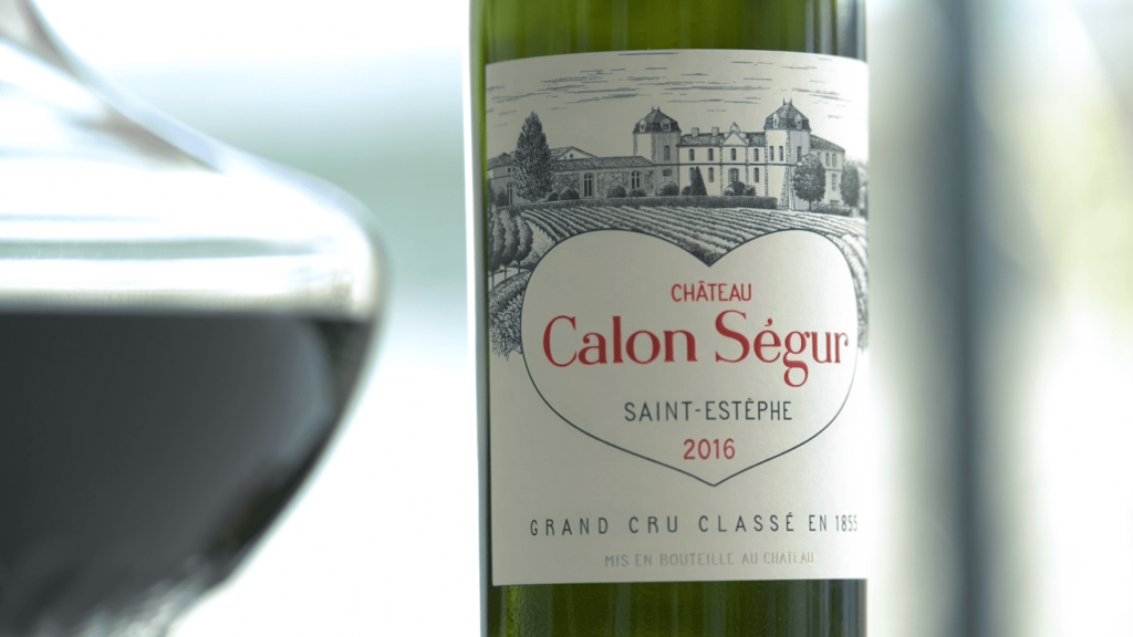 Bottle of Château Calon Ségur 2016