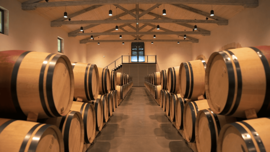 vat house of Château Calon Ségur
