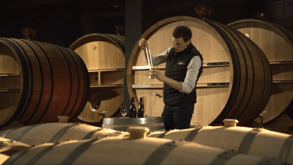 Champagne Clos Lanson cellar