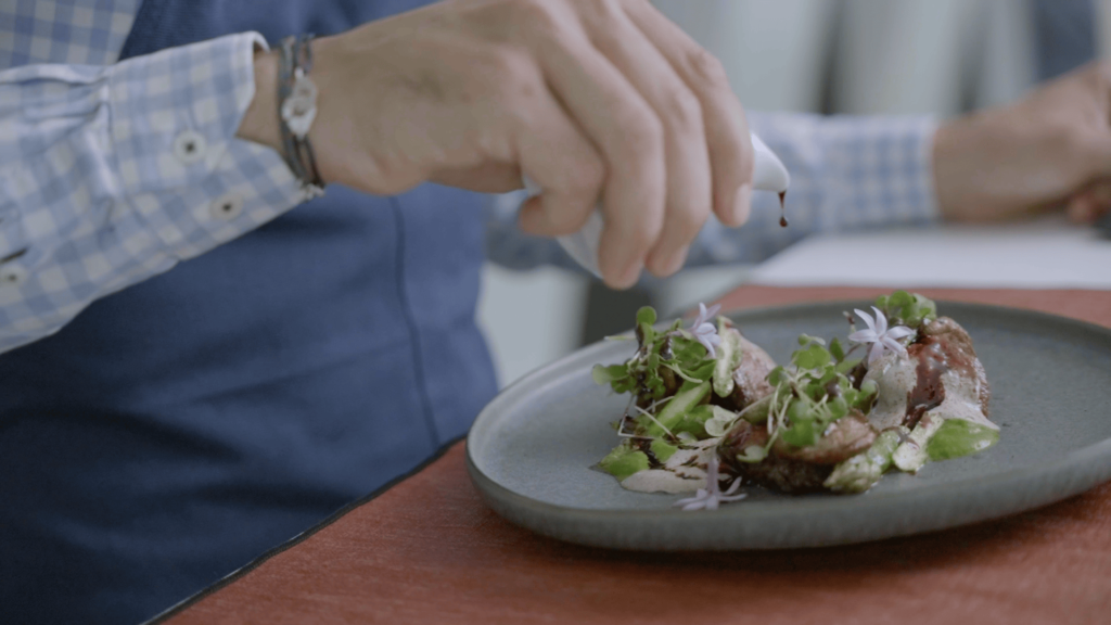 Recommended food and wine pairing with Château Clinet 2019, by chef Arthur Leprevost