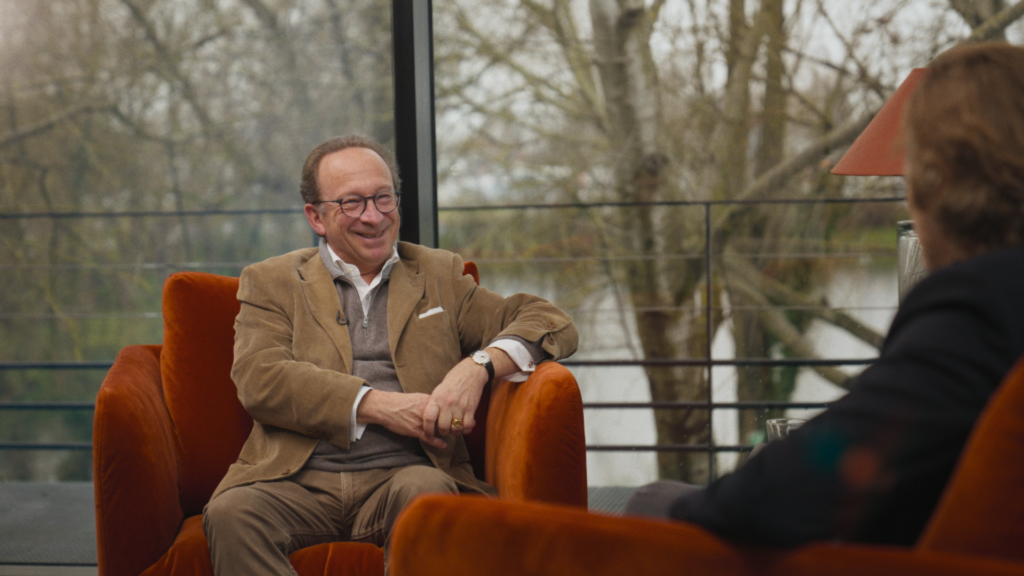 Charles Philipponnat, CEO of Maison Philipponnat in Twins office