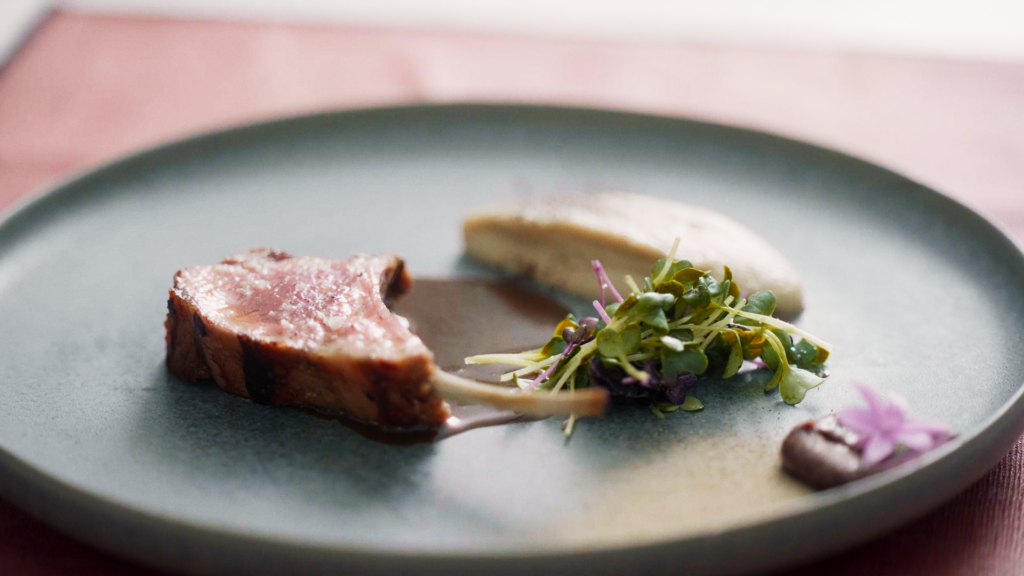 Recommended food and wine pairing with Nicolas Catena Zapata 2004, by chef Arthur Leprevost